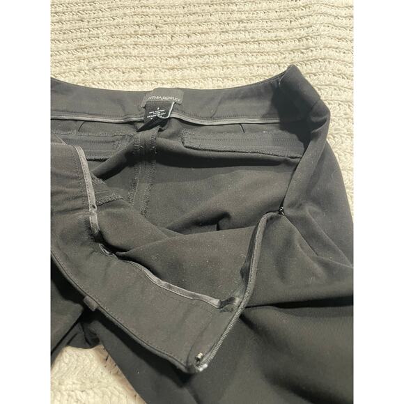 Cynthia Rowley Dress Pants Side Zip Stretch Women's Size 4 Black Office Career - Picture 5 of 9